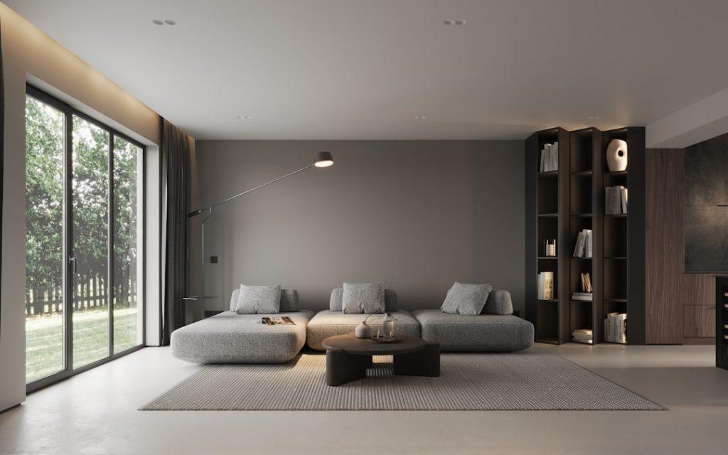 3BHK interior design cost in Hyderabad — modern living room