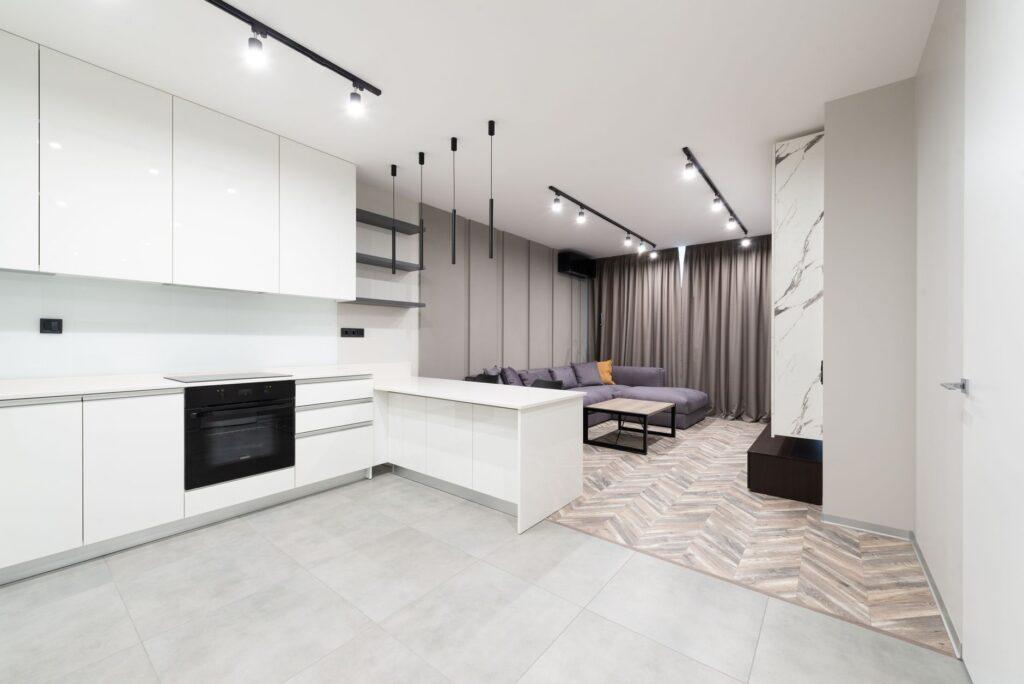 modern modular kitchen Kolkata apartment
