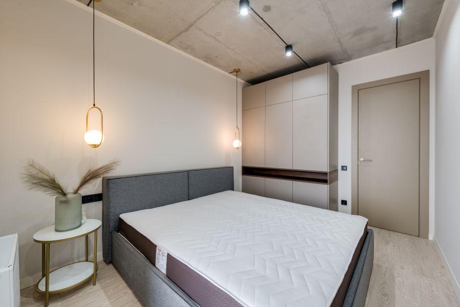 Small bedroom interior design with storage for Indian homes